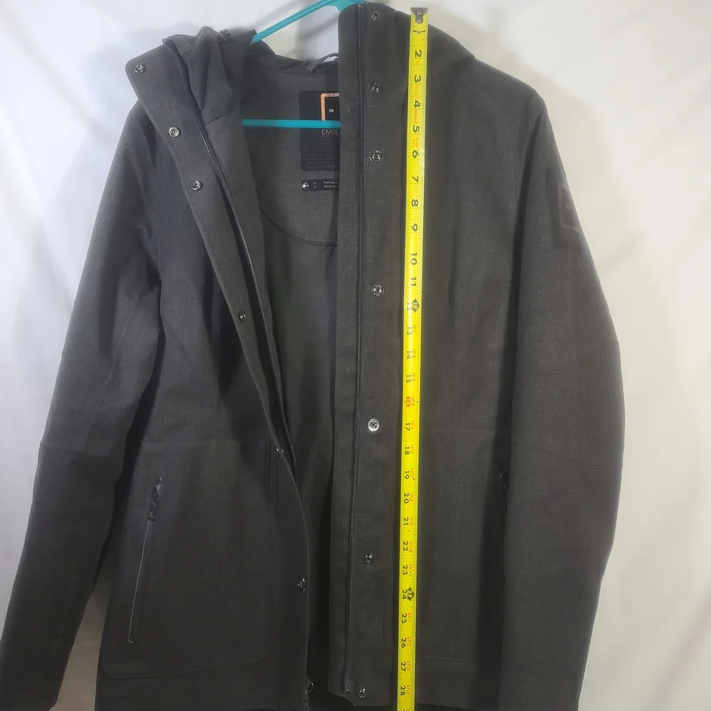 Embla By Helly Hansen Ask Embla Primaloft Women's Charcoal Gray  Coat Size Small - Picture 15 of 16